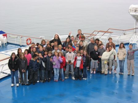 Départ de Ouistreham sur le Ferry