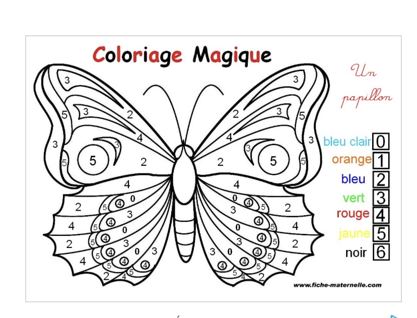 coloriage magique jours de la semaine
